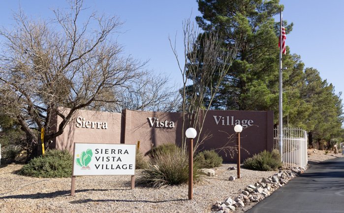 Sierra Vista Village entrance